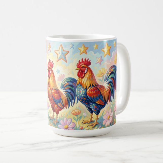 Tre tuppar kaffemugg (Framsida höger)