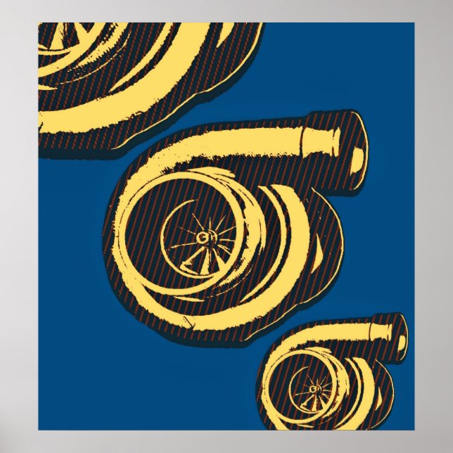 Tre turboer poster (Framsidan)