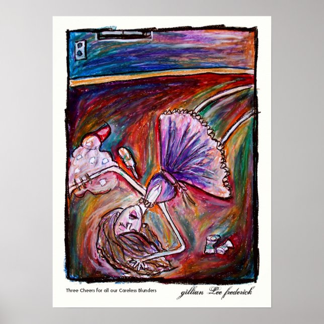 Tre turer till alla våra vårdslösa Blunders, Poste Poster (Framsidan)
