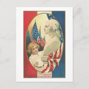 Tre turer till George Washington Vykort