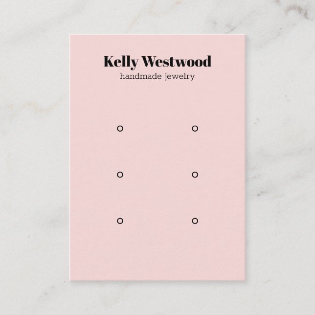 TRE UPPSÄTTNINGAR I HÅL ÅTERGÅR LOGOTYP SOCIAL IKO VISITKORT (Framsida)