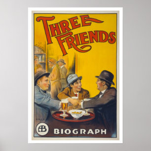 Tre vänner poster