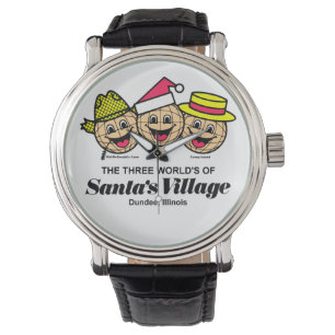 Tre världsdelar i Santa's Village, Öster Dundee, I Armbandsur