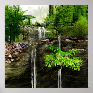 Tre Vatten faller Poster