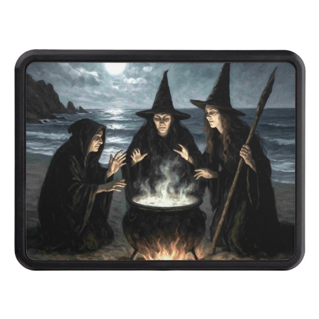 Tre veckor Brew Cauldron Full Moon Beach Dragkroksskydd (Framsidan)