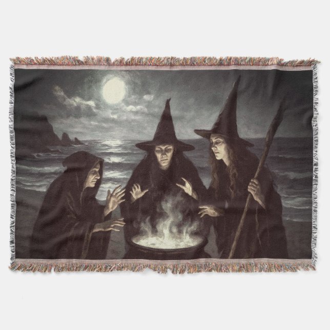 Tre veckor Brew Cauldron Full Moon Beach Filt (Framsidan)