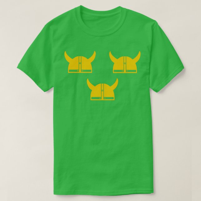 Tre Viking Kronor T Shirt (Design framsida)
