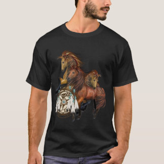 Tre Vilder och Mandala Shirt T-shirt