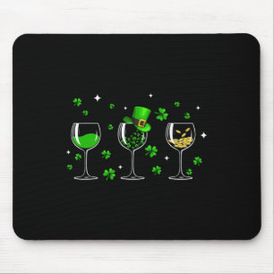 Tre Vin Gles Klöver Shamrock St Patrick Day Iri Musmatta