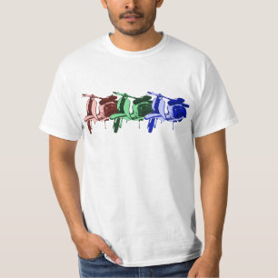 Tre vintageSixtiessparkcyklar T Shirt