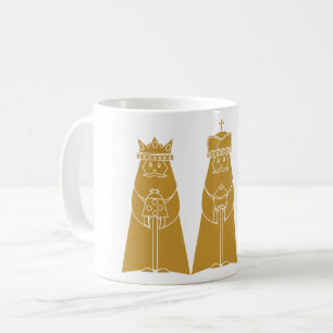 Tre visare kaffemugg
