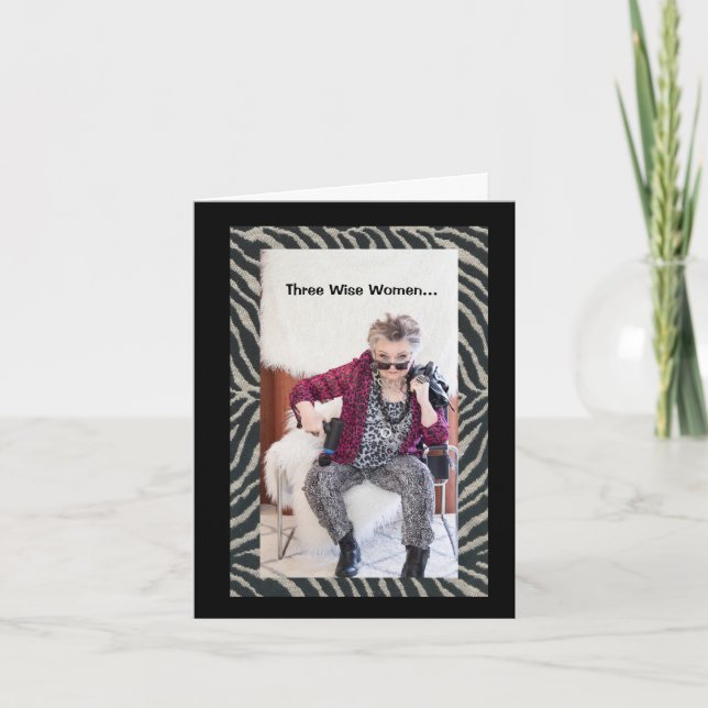 Tre vises kvinnor hade.. Kort (Framsida)