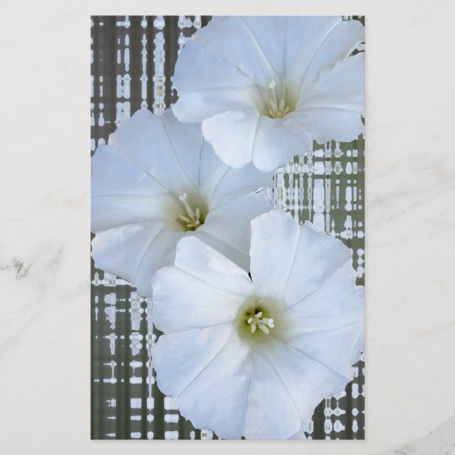 tre vita blommor (Framsida)