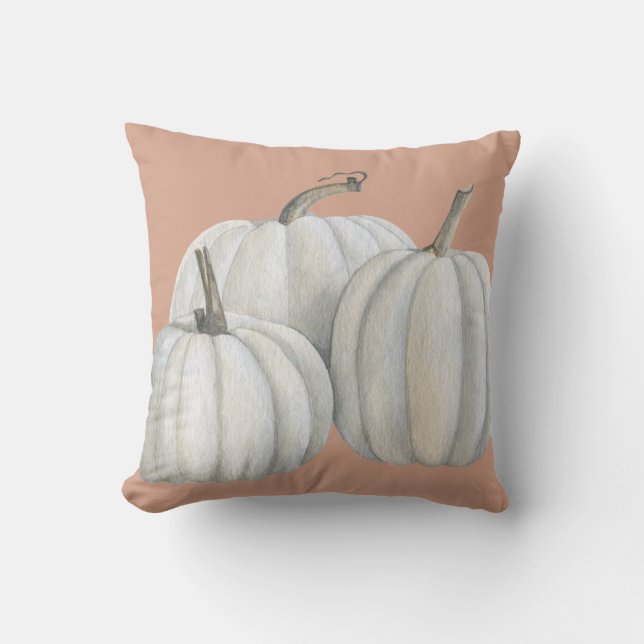Tre vita pumpor kudde (Framsida)