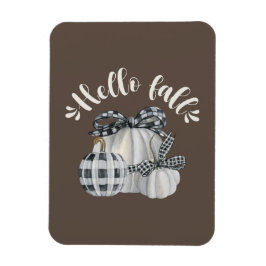 Tre vita pumpor magnet