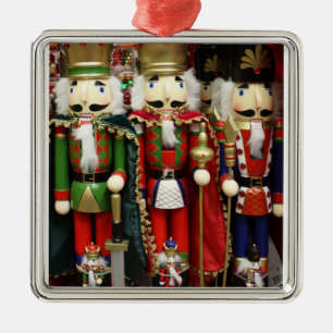 Tre Wise Crackers - Nutcracker Soldiers Julgransprydnad Metall