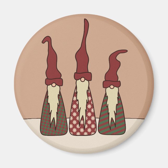 Tre Wise Elves, magnet (Framsidan)