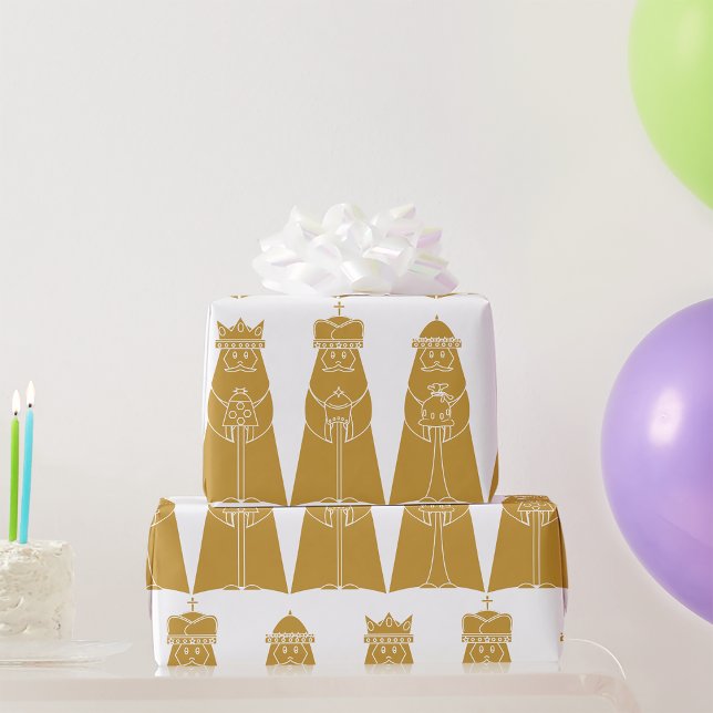 Tre Wise Man Presentpapper (Skapare uppladdad)