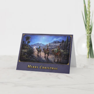 Tre Wise Manar julkort Helgkort