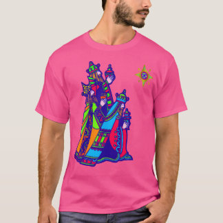 Tre Wise Manar Kung Magi Bible Jesus jul Te T Shirt