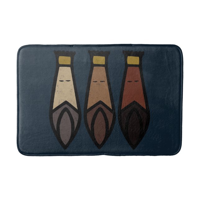 Tre Wise Manar. Los Tres Reyes Magos Badrumsmatta (Framsidan)