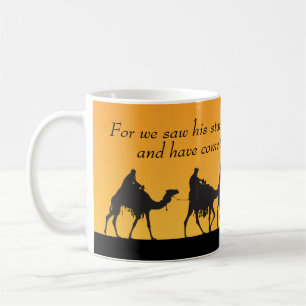 Tre Wise Manar Religiösa jul Kaffemugg