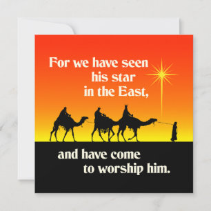 Tre Wise Manar Star av Bethlehem-julklapp