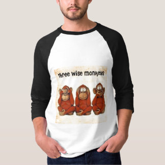 Tre Wise Monkey T-Shirt