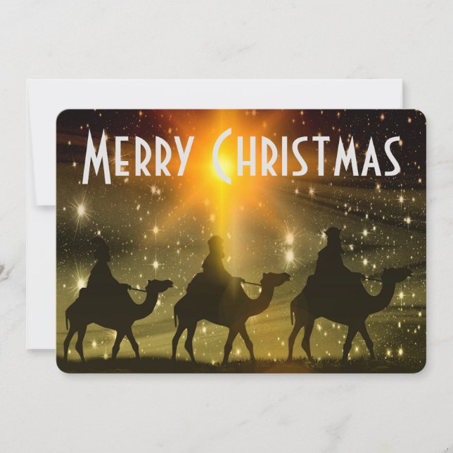 Tre Wisemen Julkort (Framsida)