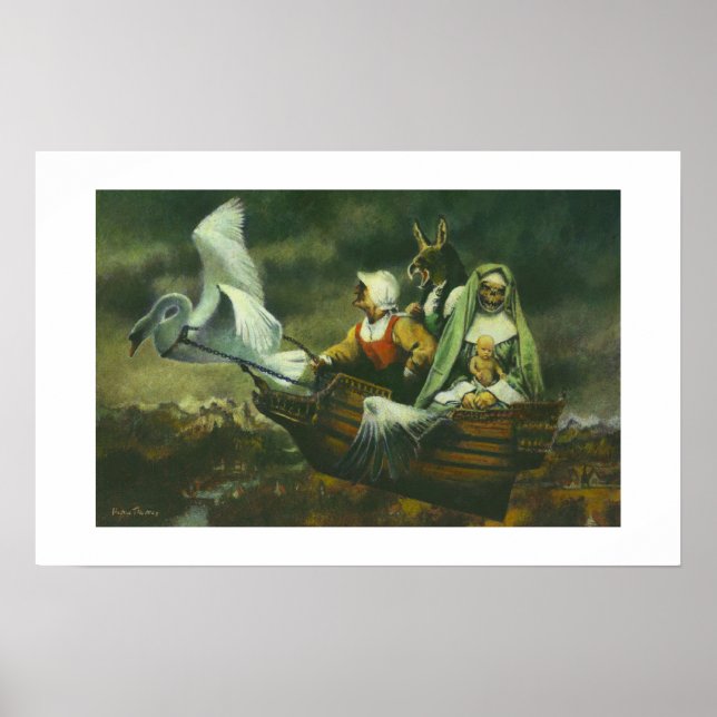 Tre Witches Fine Art Print Poster (Framsidan)