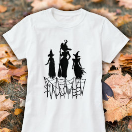 Tre Witches & Spindelnät Halloween Tee