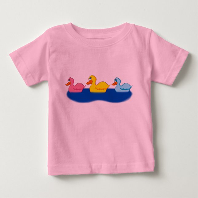 Treaankungar Toddler Ruffle Top Tee (Framsida)