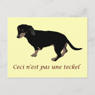 Treacheriet i Doggy Bilder Vykort
