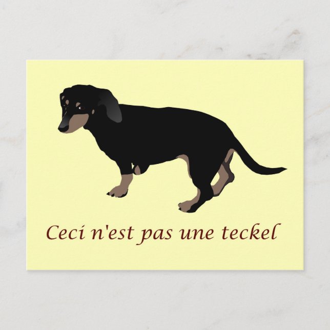 Treacheriet i Doggy Bilder Vykort (Framsida)