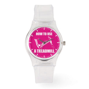 Treadmill - damernas fantastiska Novelty Workout Armbandsur