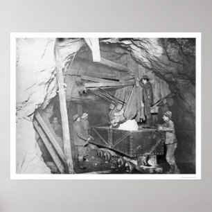 Treadwell Guld Mine Alaska 1916 Poster