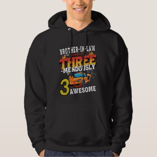 Treårig barnafödande pojke Rac Hoodie