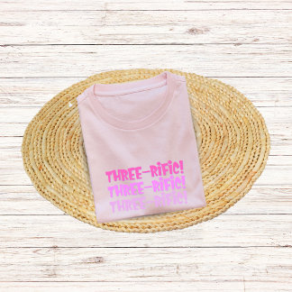 Treårig Birthday Shirt för barn T