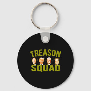 Treason Squad Impeach Trump Pence Pompeo Rr Ukrain Nyckelring