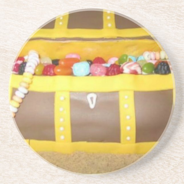 Treasure bröstkaka underlägg sandsten (Framsidan)