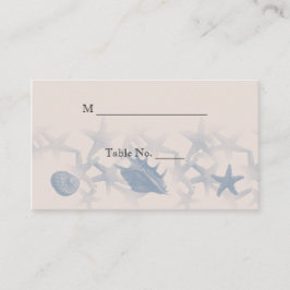 Treasure by Sea Bröllop Place Cards Placeringskort