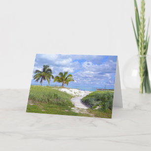 Treasure Cay Boardpromenad, Bahamas Card Kort