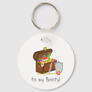Treasure Chest Keychain - Nycklar till min Booty! Nyckelring