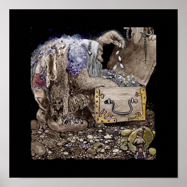 Treasure Chest Troll Poster (Framsidan)