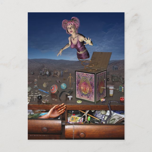 Treasure Chest Vykort (Framsida)