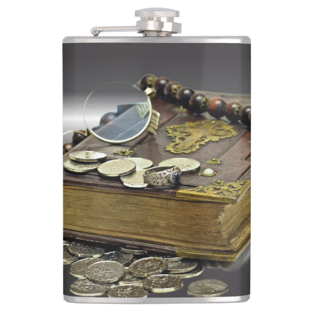Treasure Collectors Bok i Mynt, Silver, Ringar, Fickplunta (Framsidan)