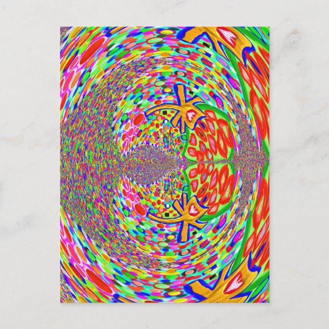 Treasure gömt under Sea - Indian Mythology Vykort (Framsida)