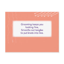 Treasure Hunt Game - Clue #2 - Hairbrush