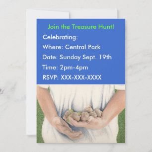 Treasure Hunt-inbjudan Inbjudningar