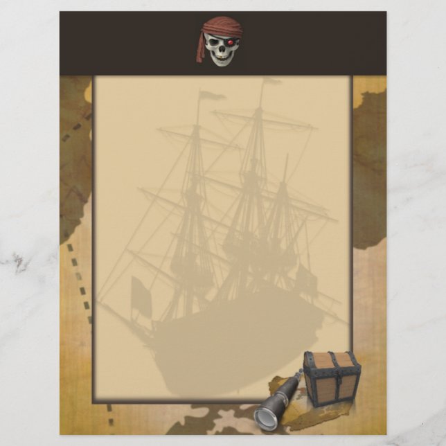 Treasure Hunt Letterhead (Framsida)